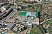 Instalaciones de la fábrica de Viveros Gómez en Ronda